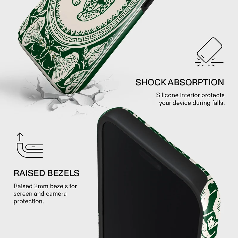 Burga iPhone 17 Pro Antique Burga iPhone 17 Pro Antique Premium Case Compatible with Hybrid Dual-Layer Hard Shell + Silicone Protection - Scratch-Resistant Shockproof Mobile Cover  | Best Price UAE